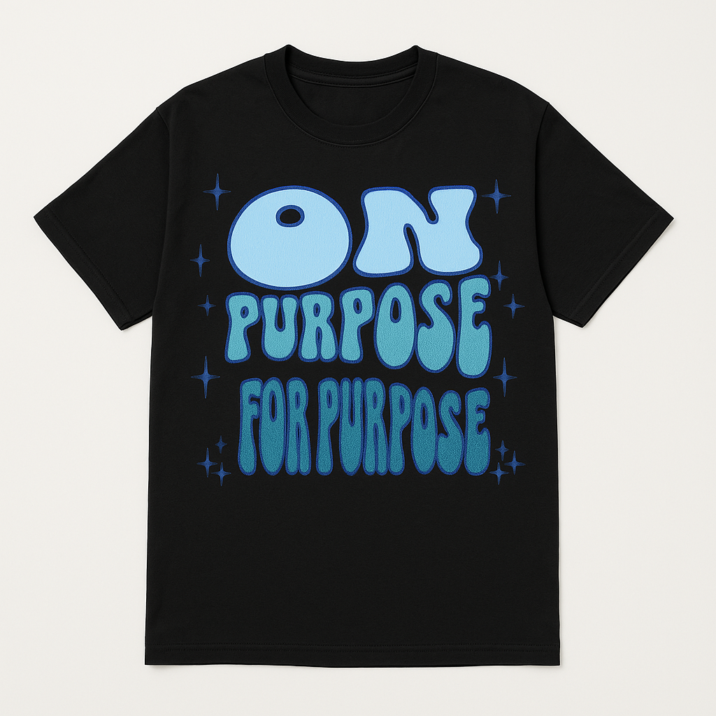 On Purpose-Wavy Blue-Black