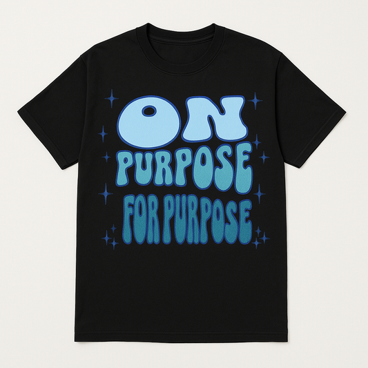 On Purpose-Wavy Blue-Black